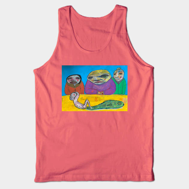 Special case Tank Top by Artist Pavel Kuragin